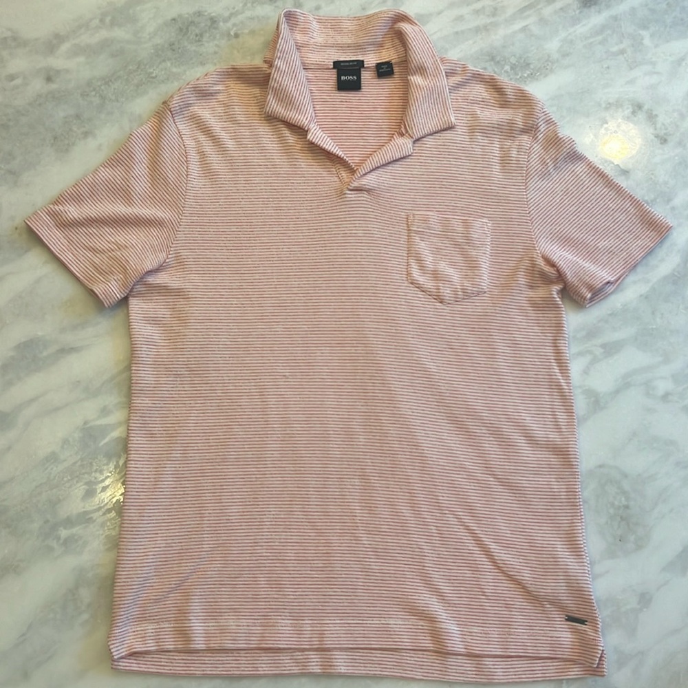 Hugo Boss short sleeve shirt, size L